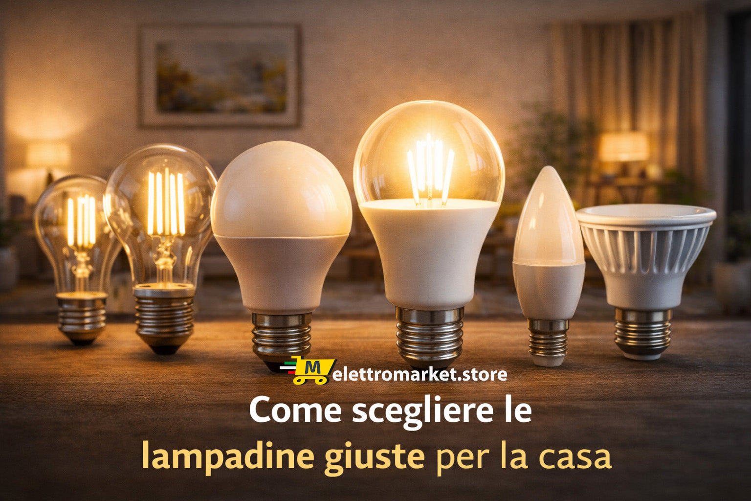 Come scegliere le lampadine giuste per la casa