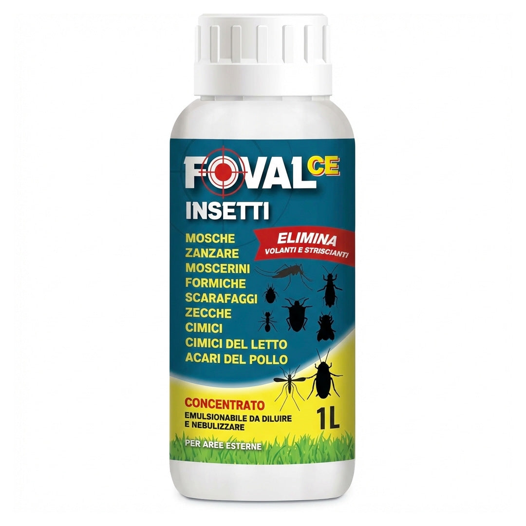 🦟 Insetticida Volanti e Striscianti Foval CE Kollant Protezione Totale per Ambienti Civili e Professionali