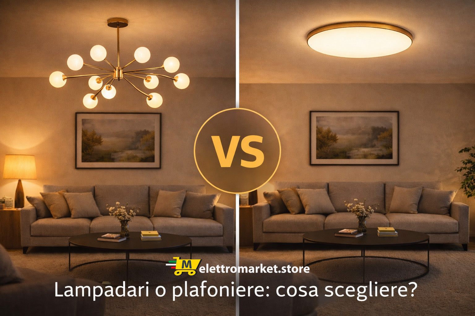 Come scegliere il lampadario perfetto per il soggiorno