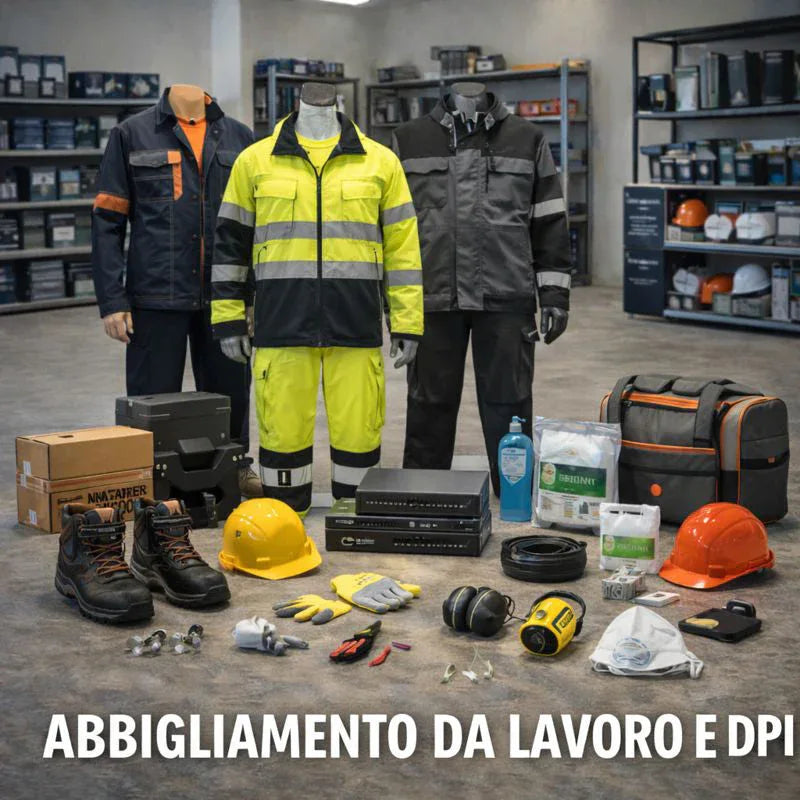 Abbigliamento da Lavoro e Dispositivi di Protezione - ElettroMarket