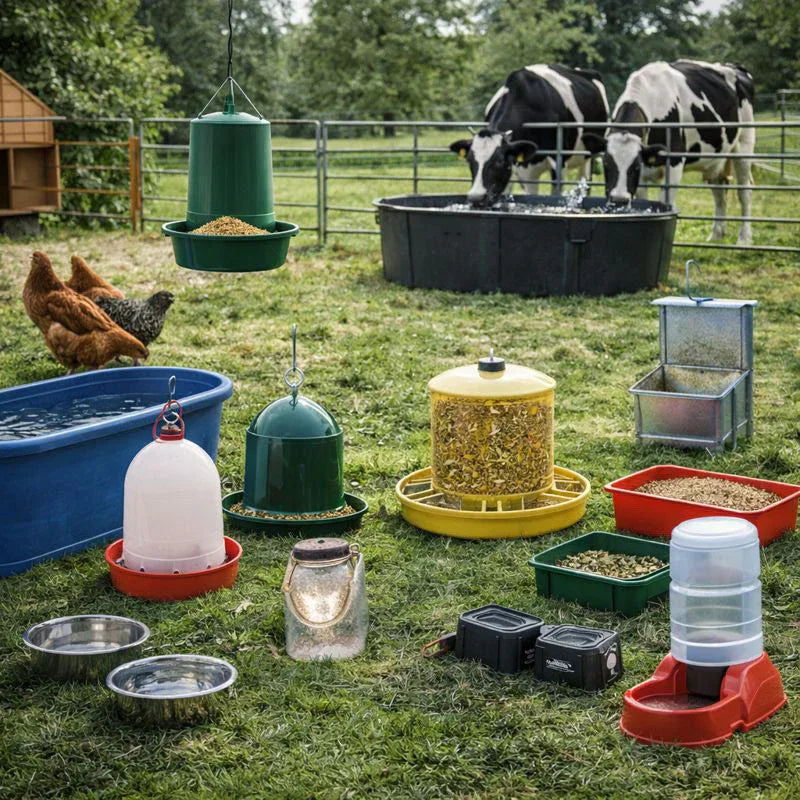 Abbeveratoi e Mangiatoie per Animali Domestici e da Allevamento