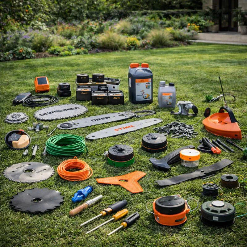 Accessori e Ricambi per Attrezzi e Macchine da Giardinaggio