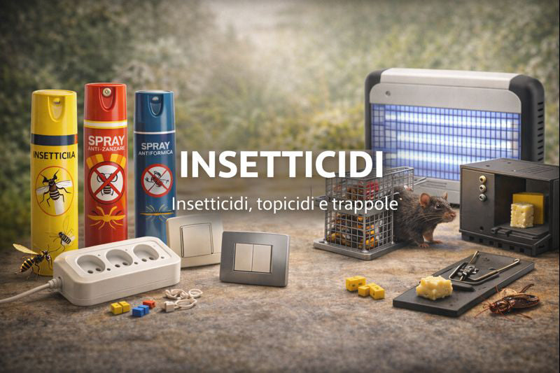 Insetticidi e Soluzioni per il Controllo degli Infestanti