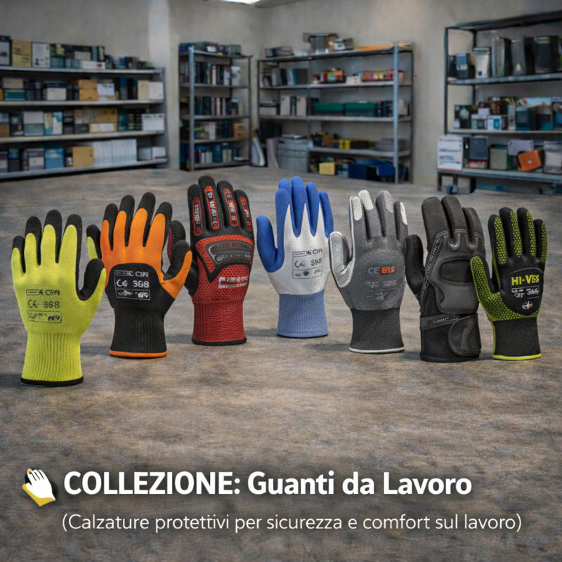 Guanti da Lavoro Protettivi per Uso Professionale
