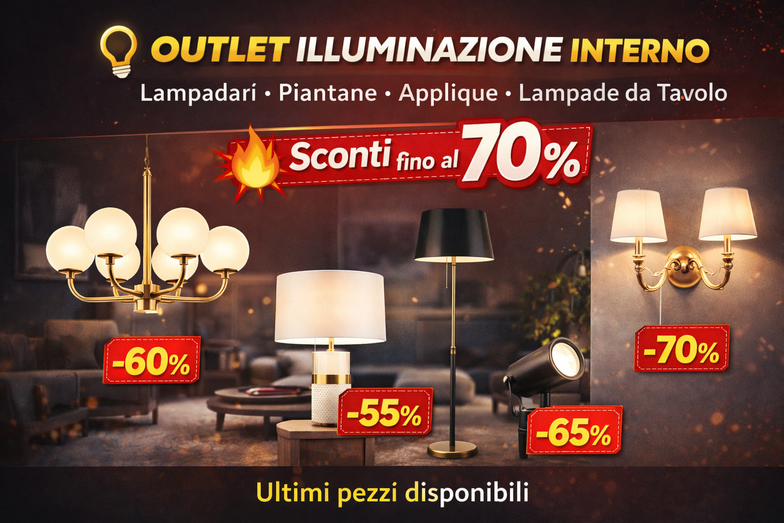 Outlet Illuminazione Interno
