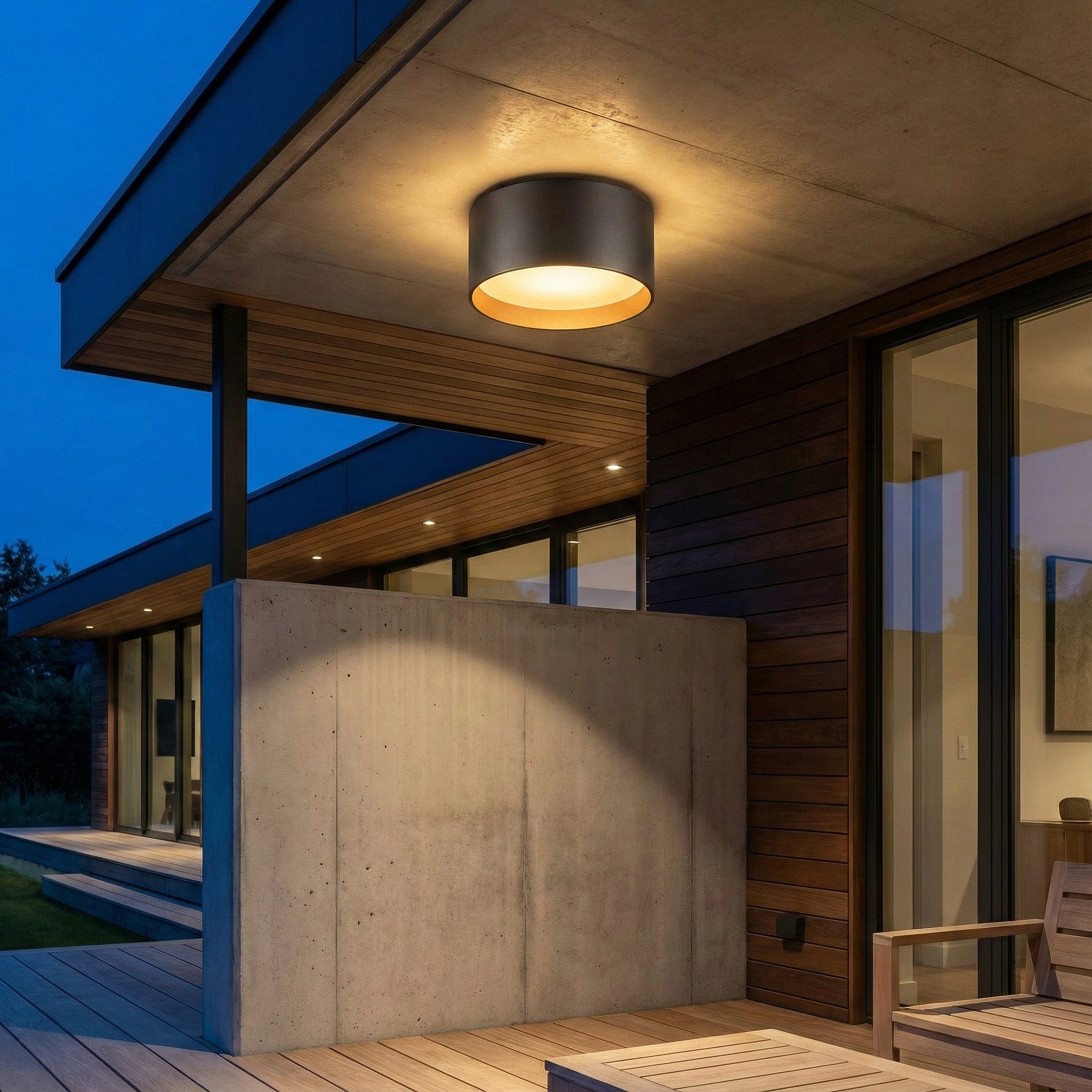 Plafoniere e Lampade da Soffitto da Esterno