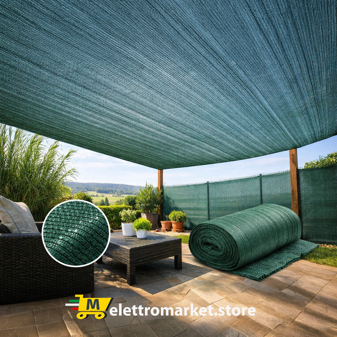 Rete Ombreggiante per Giardino, Recinzioni e Aree Esterne