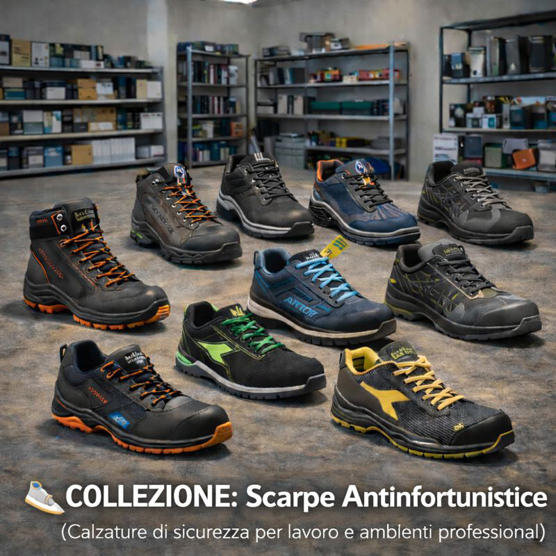 Scarpe Antinfortunistiche da Lavoro per Uso Professionale