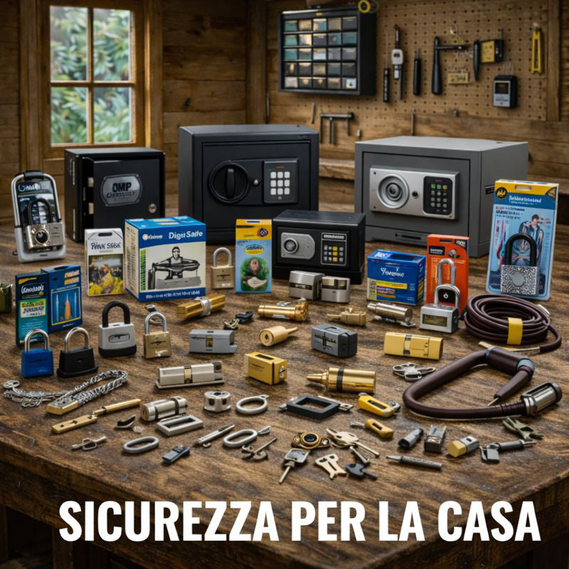 Sicurezza per la Casa Serrature, Cilindri e Casseforti