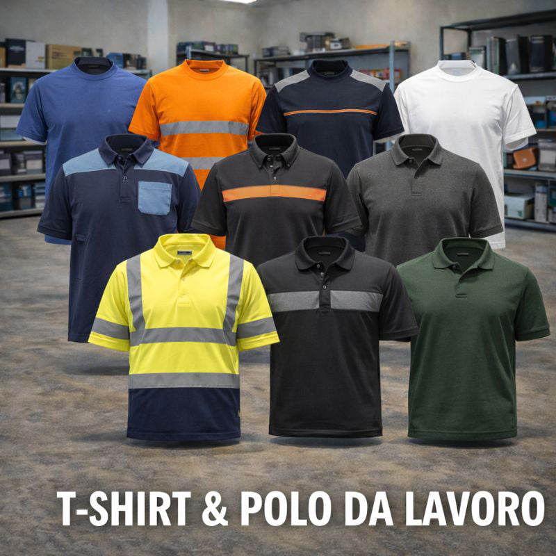 T-Shirt e Polo da Lavoro Professionali