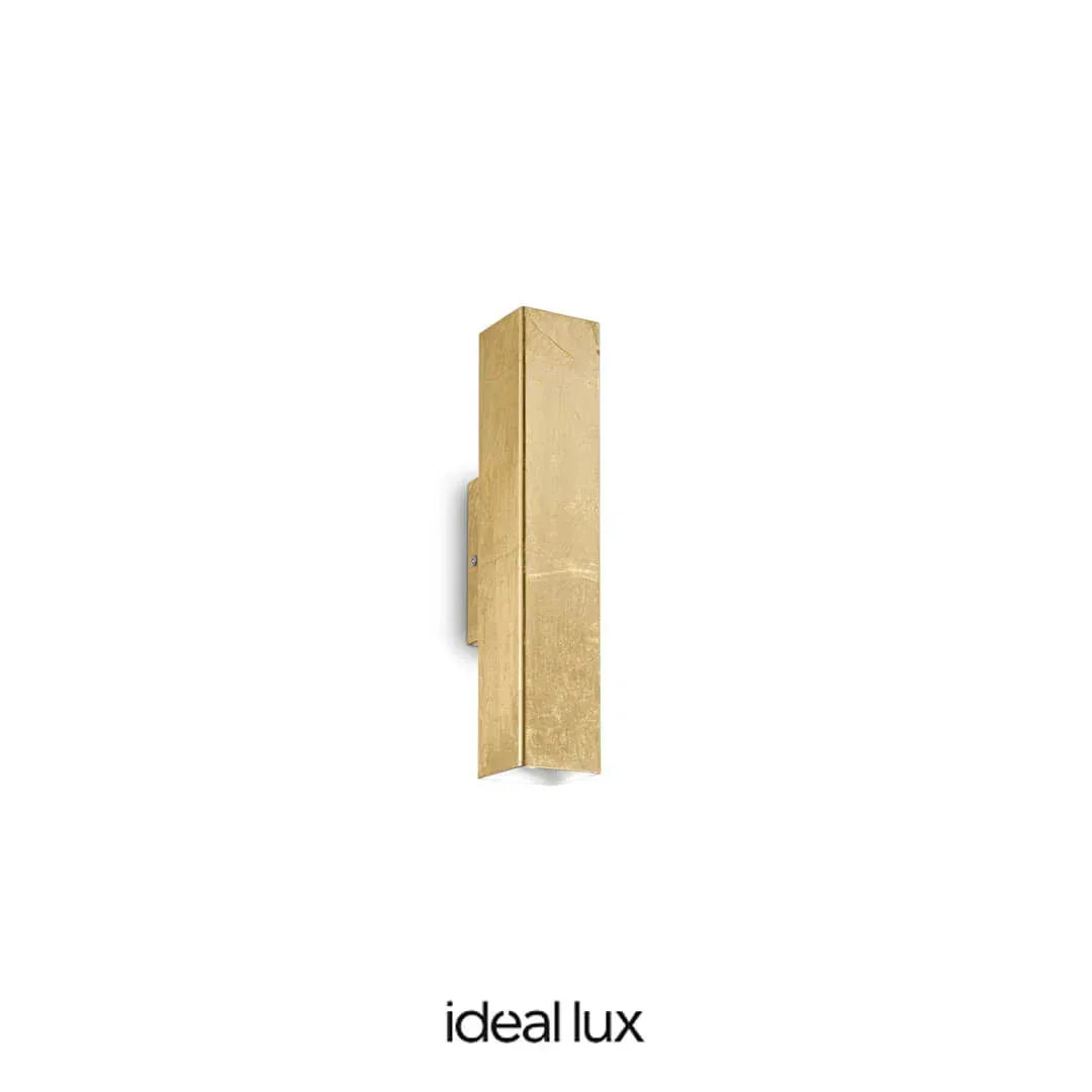 136899 Lampada da parete linea sky 2xGU10 foglia oro Ideal lux - ElettroMarket