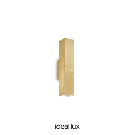 136899 Lampada da parete linea sky 2xGU10 foglia oro Ideal lux - ElettroMarket