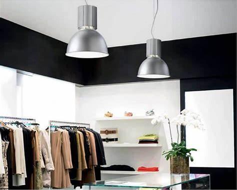100326 Lampada A Sospensione Hangar 1xE27 Alluminio Ideal Lux - ElettroMarket