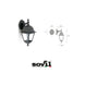 160/06 Applique Nano 1xE27 nero Sovil - ElettroMarket