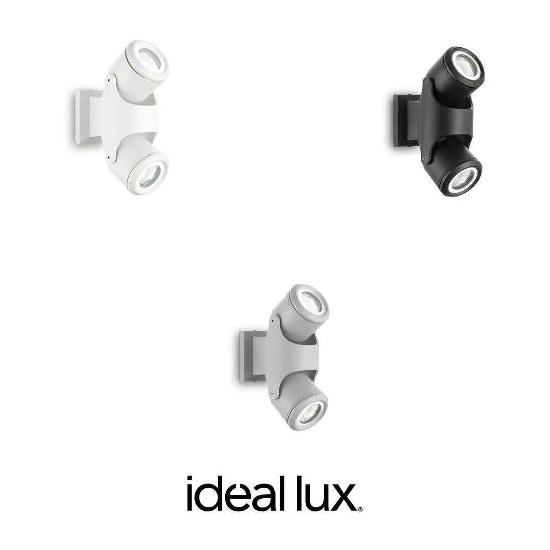 129501 Lampada da parete da esterno Xeno finitura nero IP44 Ideal Lux - ElettroMarket